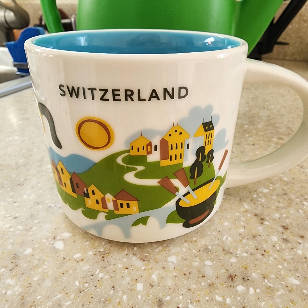 Starbucks You Are Here Mug Switzerland